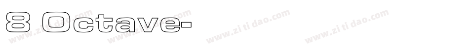 8 Octave字体转换